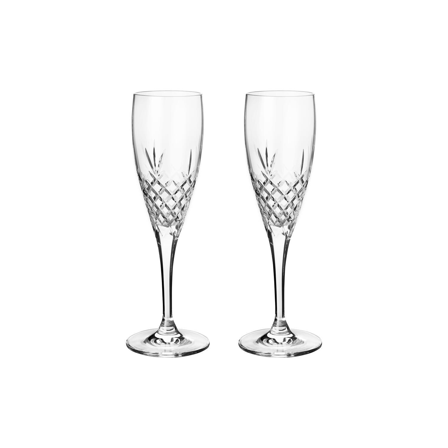 Frederik Bagger Crispy champagneglas, klar, 2 stk - 220 ml - Bahne